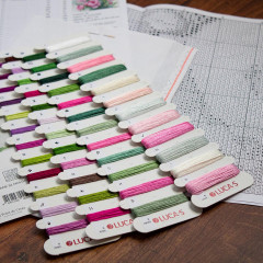 Набор для вышивания «Очарование пионов» - Фото 4