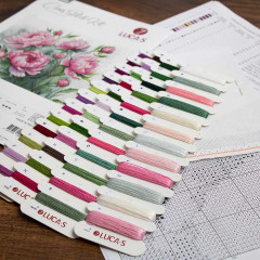 Набор для вышивания «Очарование пионов» - Фото 5