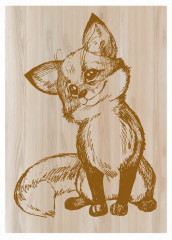 Доски для выжигания «Дельфин и лисенок» - Фото 5