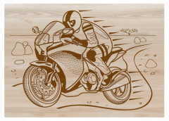 Доски для выжигания «Квадроцикл и Мотоцикл» - Фото 11
