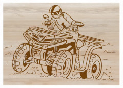 Доски для выжигания «Квадроцикл и Мотоцикл» - Фото 12