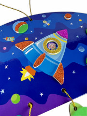 Набор для творчества «Аппликация-подвеска. Космос» - Фото 4