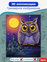 Набор для творчества «3D-аппликация. Сова» - Фото 4