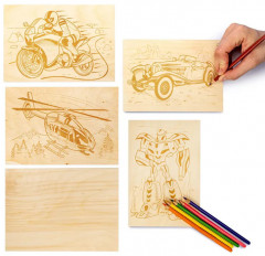 Доски для выжигания «Для мальчиков» - Фото 15