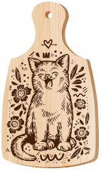 Доска для выжигания «Котик» - Фото 11