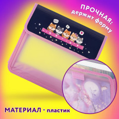 Папка для тетрадей на липучке для девочек «Dream Team» - Фото 1