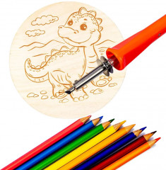 Доска для выжигания «Динозаврик» - Фото 5