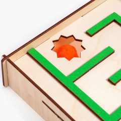 Набор обучающий «Логопедический тренажёр. Лабиринт» - Фото 2