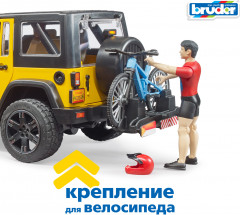 Внедорожник c велосипедистом и фигуркой «Wrangler Rubicon Unlimited» - Фото 10