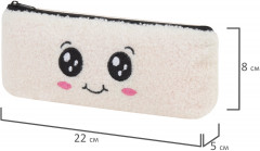 Пенал-косметичка школьный «Smiley face» - Фото 9