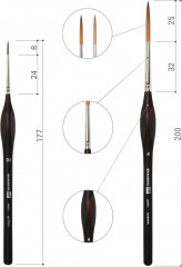 Набор кистей художественных - Фото 3