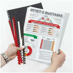 Комплект пружин пластиковых для переплета - Фото 6