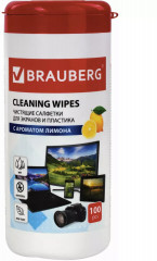 Салфетки влажные для экранов всех типов и пластика с ароматом «Лимон» - Фото 4