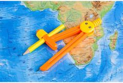 Циркуль с карандашом - Фото 2