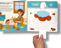 «Пицца пісірейік!» қозғалмалы элементтері бар ойын-кітап - Фото 3