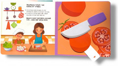 «Пицца пісірейік!» қозғалмалы элементтері бар ойын-кітап - Фото 5