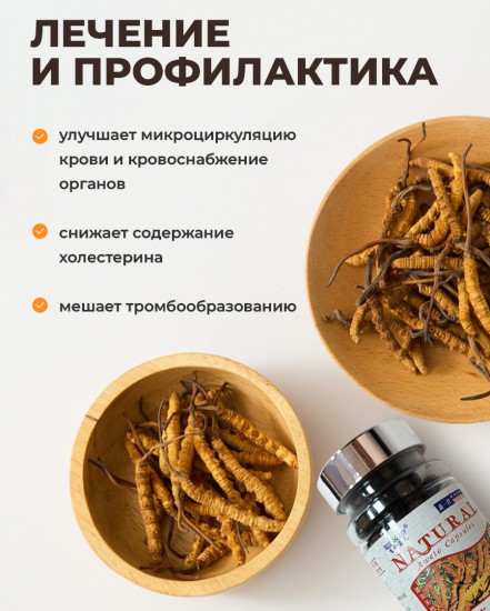 Капсулы «Кордицепс для иммунитета»