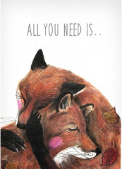 Комплект тетрадей общих «Крафт Лиса» - Фото 1