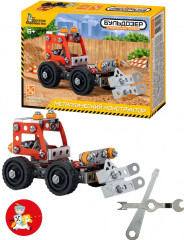 Конструктор металлический «Бульдозер» - Фото 9