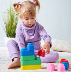 Конструктор мягкий для маленьких - Фото 8