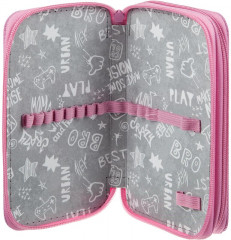 Пенал двухсекционный «Corgi time» - Фото 1