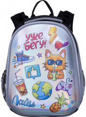 Ранец школьный Stick «Галографик стикеры» - Фото 1