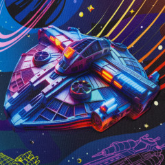 Ранец школьный Stright 3D «Космический корабль» - Фото 5