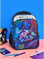 Ранец школьный Stright 3D «Космический корабль» - Фото 12