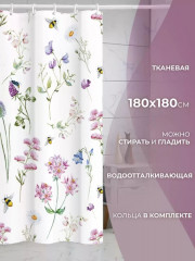 Штора для ванной - Фото 1