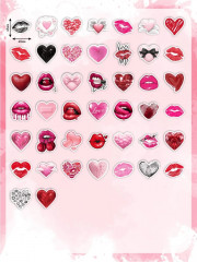 Набор наклеек для телефона - Фото 1