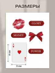 Набор наклеек для телефона - Фото 1