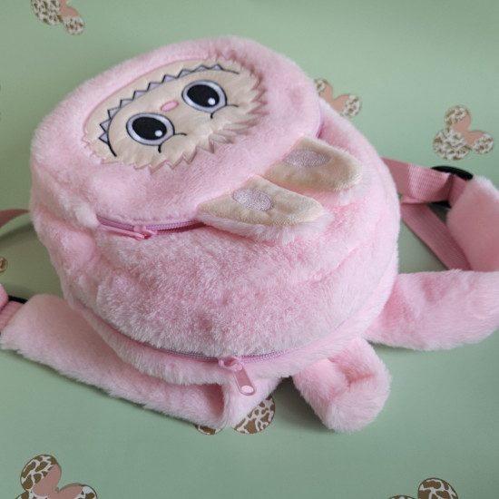 Рюкзак плюшевый для девочек «Лабубу»