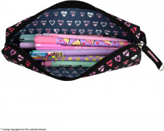 Пенал школьный «Сердечки» - Фото 4