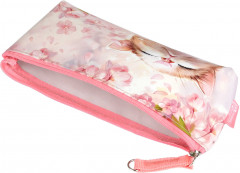 Пенал школьный «Цветочный кот» - Фото 2