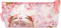 Пенал школьный «Цветочный кот» - Фото 4