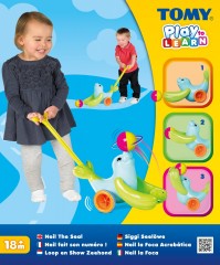 Каталка "Тюлень с мячем" - Фото 4