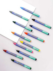 Набор мелков восковых «Мишка и енот» - Фото 8