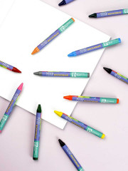 Набор мелков восковых «Мишка и енот» - Фото 9