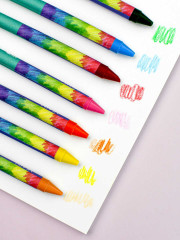 Набор мелков восковых «Мишка и енот» - Фото 10