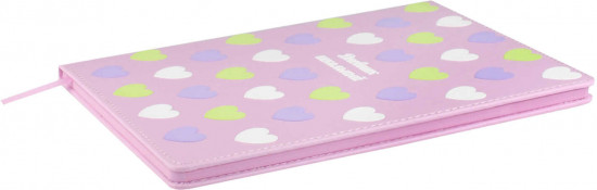 Дневник школьный «Сердечки на розовом»