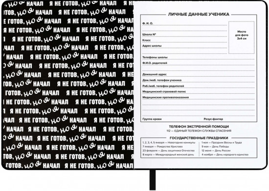 Дневник школьный