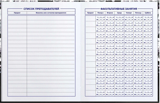 Дневник школьный «Манга принт»