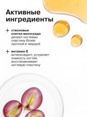 Лак для ногтей 3 в 1 ультра «Стволовые клетки винограда» - Фото 3