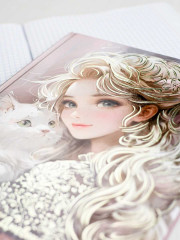 Дневник школьный «Блондинка с котёнком» - Фото 10