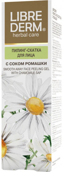 Пилинг-скатка для лица с соком ромашки
