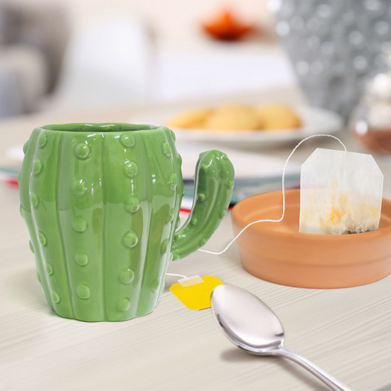 Кружка с блюдцем «Cactus»