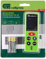 Дальномер лазерный с пузырьковым уровнем PM-40 - Фото 4