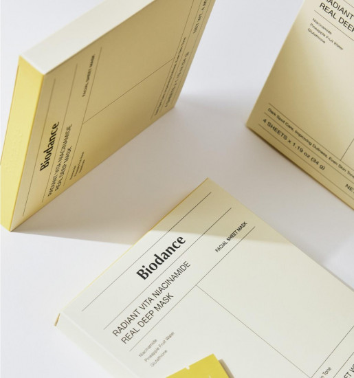 Набор масок для лица гидрогелевых «Vita Niacinamide Real Deep Mask»