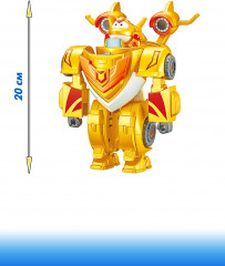 Машинка-трансформер с мини-фигуркой Голден Боя - Фото 3