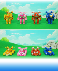 Машинка-трансформер с мини-фигуркой Голден Боя - Фото 10